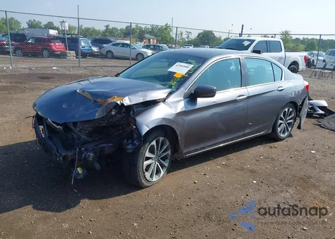 2014 Honda Accord Sport from USA, damaged, VIN 1HGCR2F51EA065976